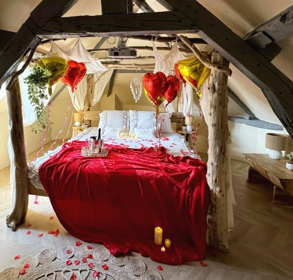 Duplex Safari Jusqu'A 4 Personnes, Spa, Cinema Et Lit Sous Les Arbres, Day Use, 10 Min Centre アミアン エクステリア 写真